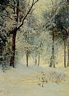 Walter Paintings - Sunshine After a Snowstorm by Walter Launt Palmer